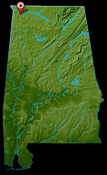 Pickwick Lake Map