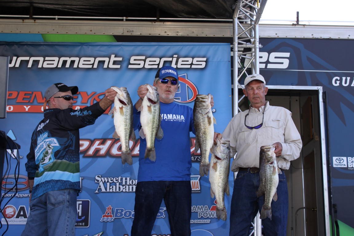 Ronnie Ray and Alton Stillwell Win Alabama Bass Trail Lake Eufaula 29.