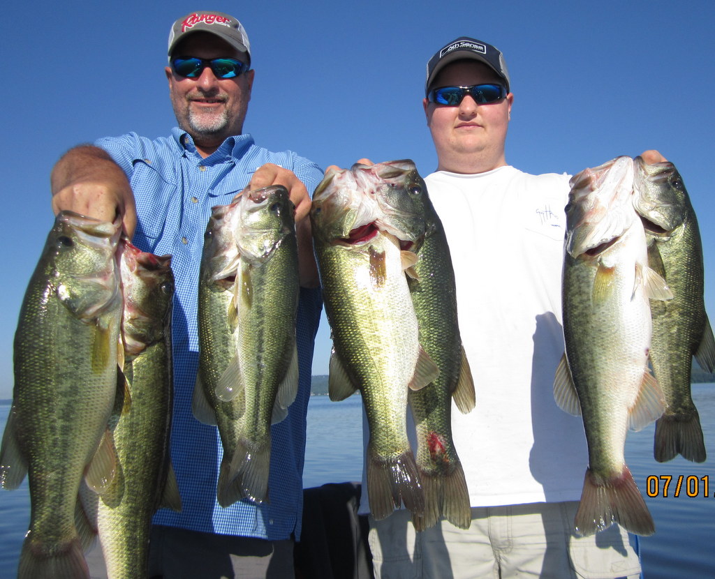 Fishing Report, Lake Guntersville 7216 Alabama Bass
