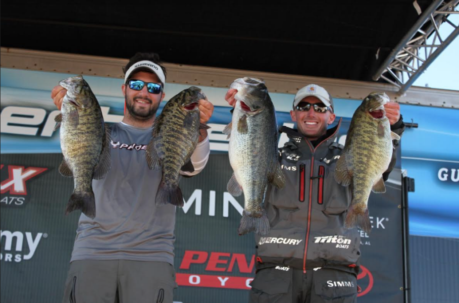 Mitchell and McCollum Win 2017 Alabama Bass Trail Wheeler Lake Opener